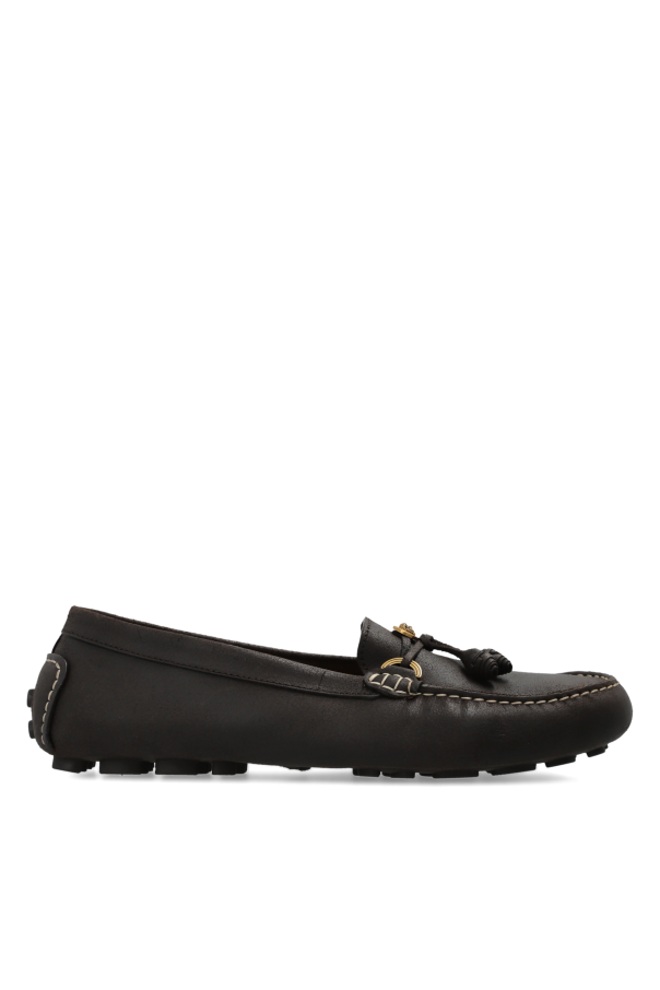 Leather moccasins 