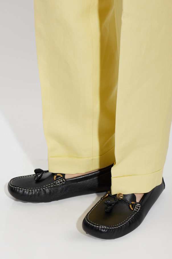 Versace Mocassins de couro "Robin"
