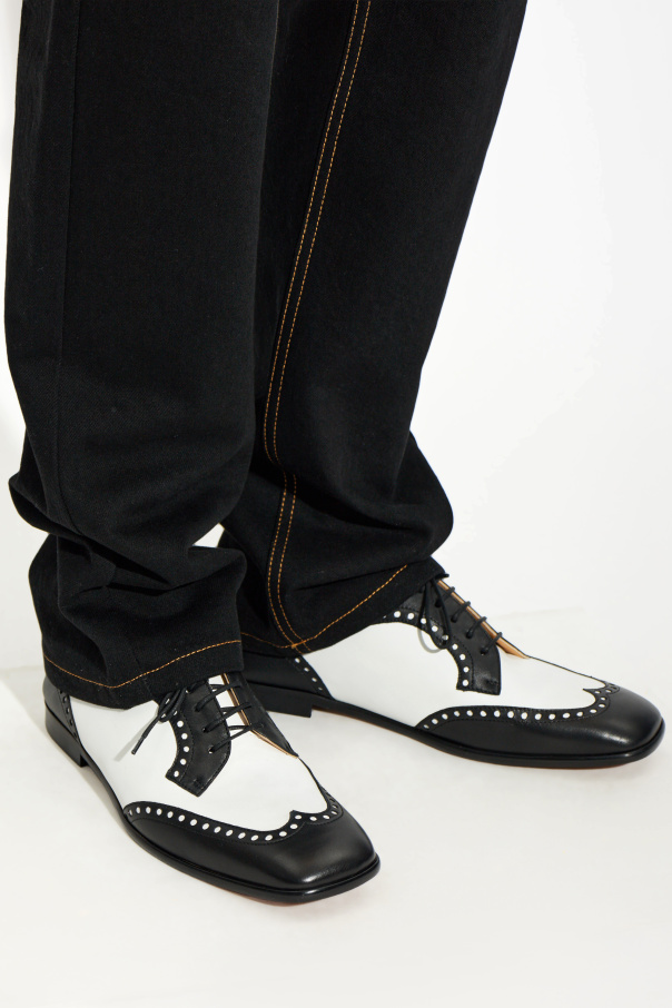 Versace ‘Mick’ leather shoes
