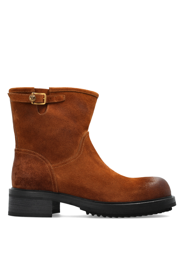Suede ankle boots od Versace
