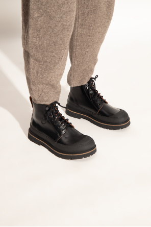 ‘prescott’ leather ankle boots od Birkenstock