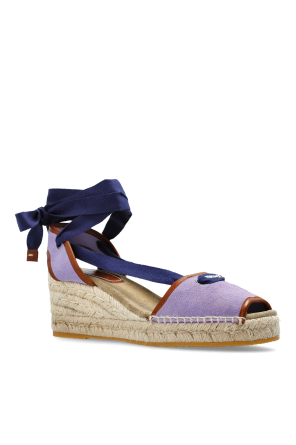Versace Sandalias de cuña ‘Lola’