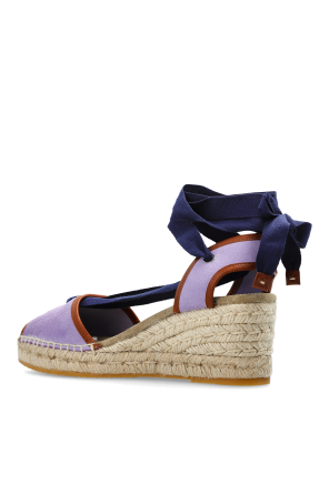 Versace Sandalias de cuña ‘Lola’