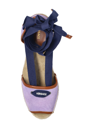 Versace Sandalias de cuña ‘Lola’