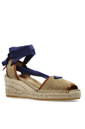 Versace ‘Lola’ wedge sandals