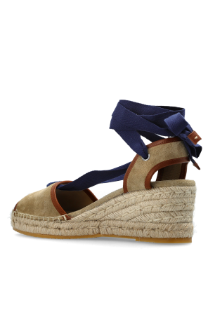 Versace ‘Lola’ wedge sandals