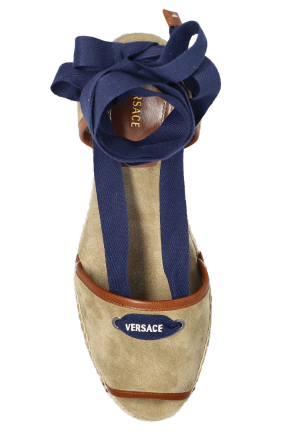Versace ‘Lola’ wedge sandals
