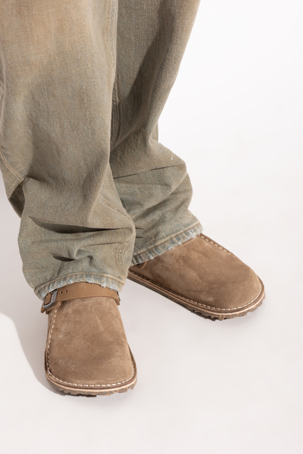 Birkenstock Slides Lutry Premium Suede