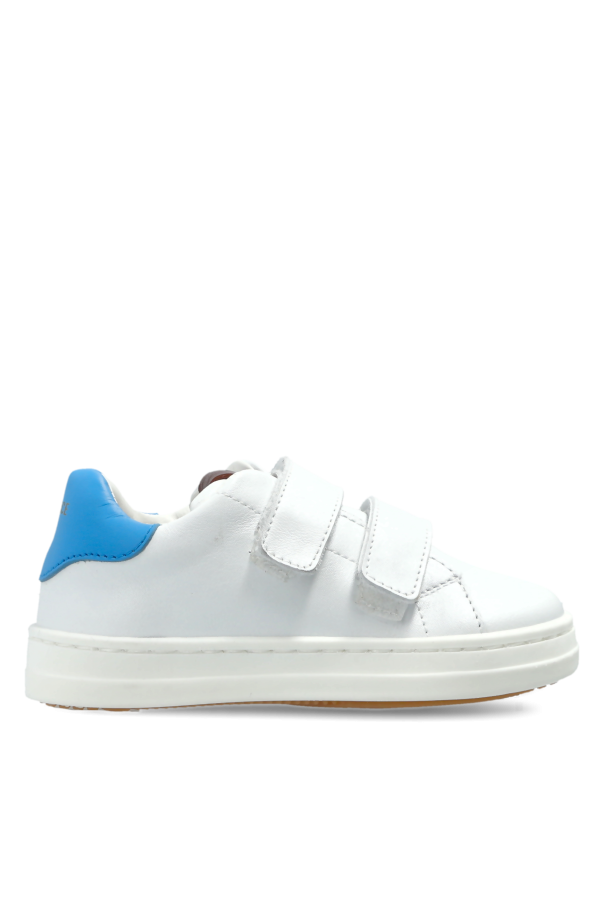 Leather sports shoes od Versace Kids