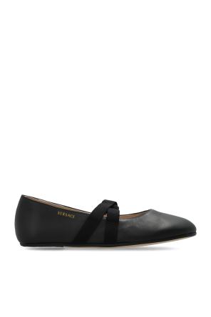 Leather ballerinas