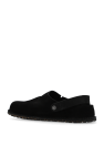 Birkenstock BLACK ‘Lutry Premium’ suede slides