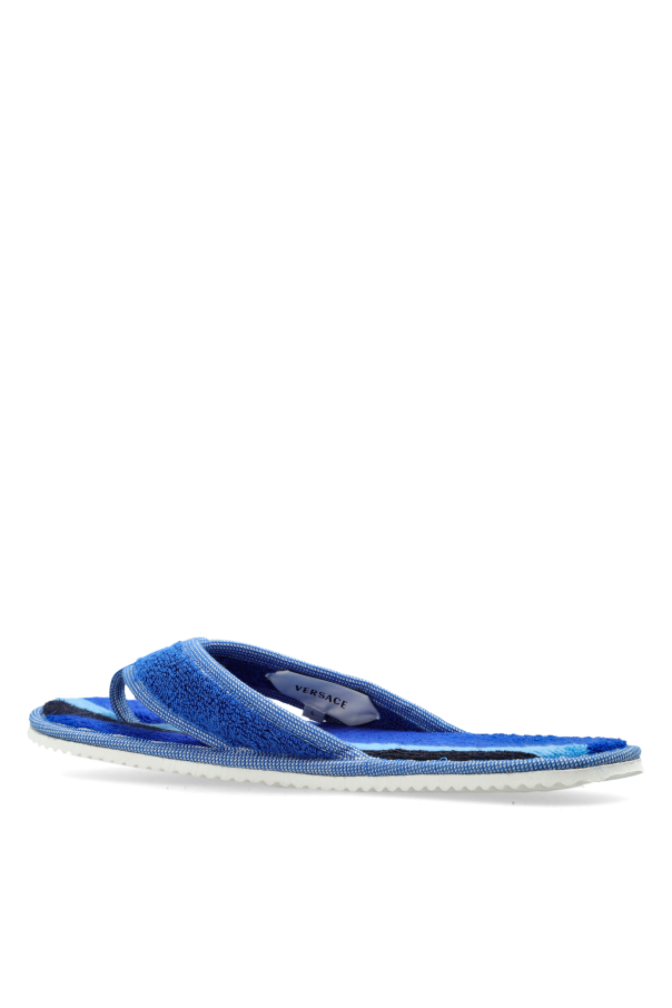 Versace Home Flip-flops with logo