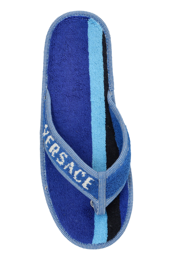 Versace Home Flip-flops with logo