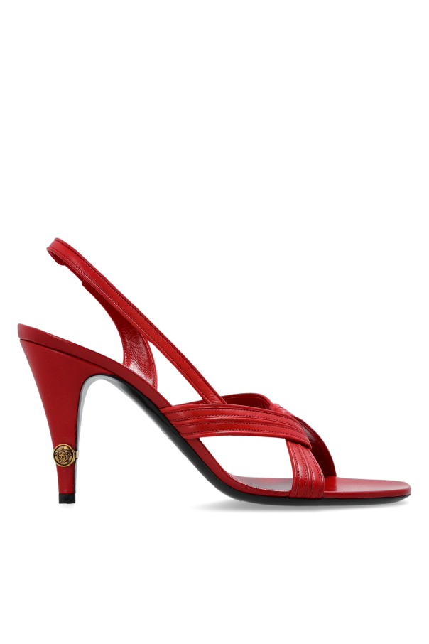 Heeled sandals `Gianni` od Versace