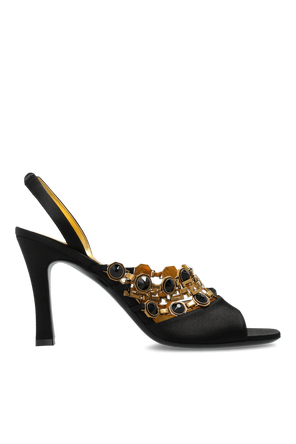 Heeled slides