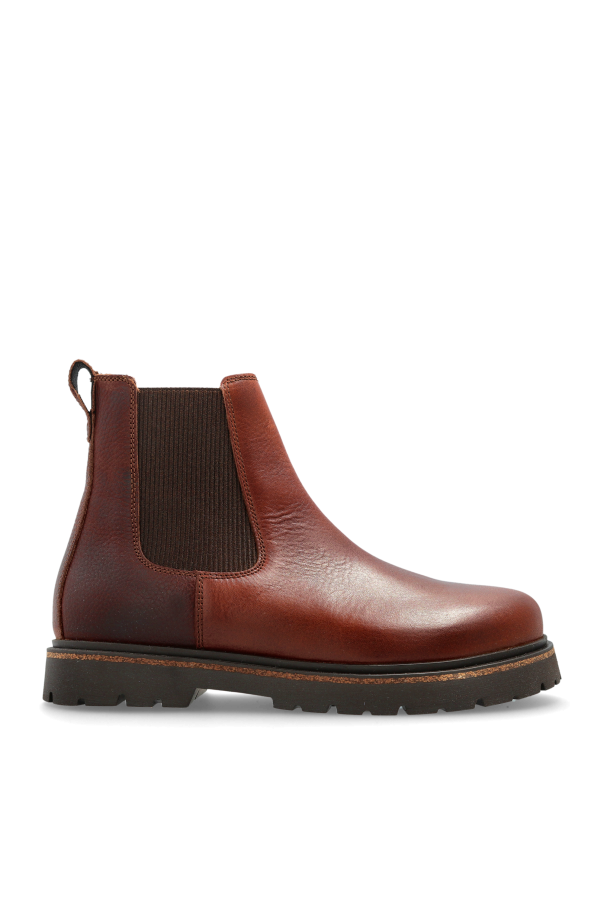 Leather shoes `HIGHWOOD SLIP ON MID` od Birkenstock