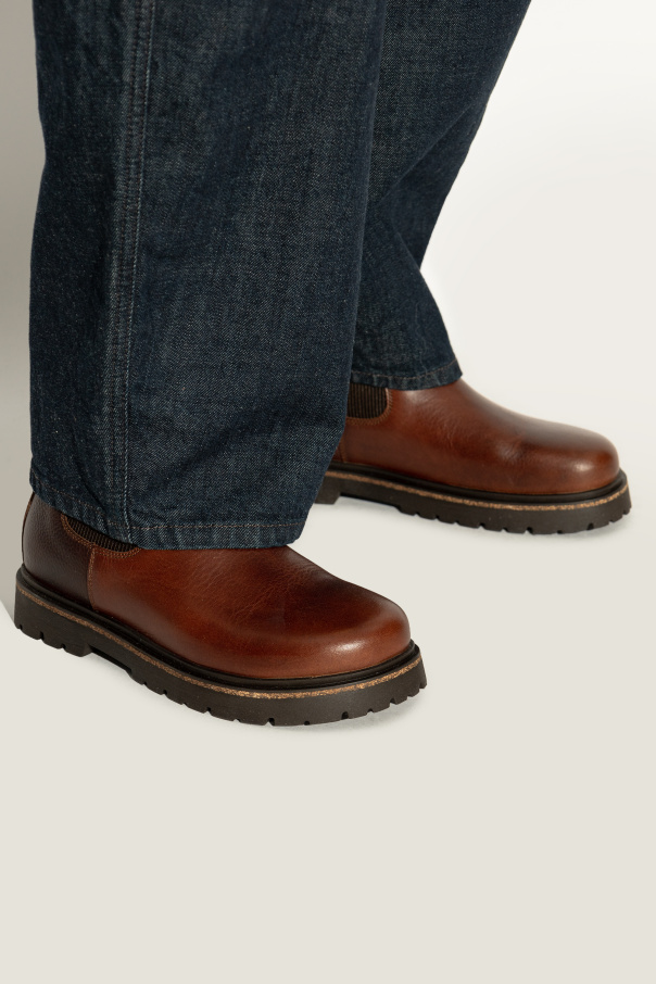 Birkenstock Skórzane  buty `HIGHWOOD SLIP ON MID`