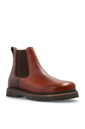 Birkenstock Skórzane  buty `HIGHWOOD SLIP ON MID`