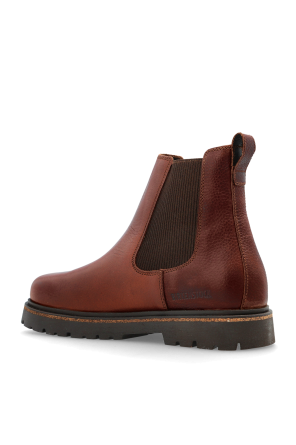 Birkenstock Skórzane  buty `HIGHWOOD SLIP ON MID`