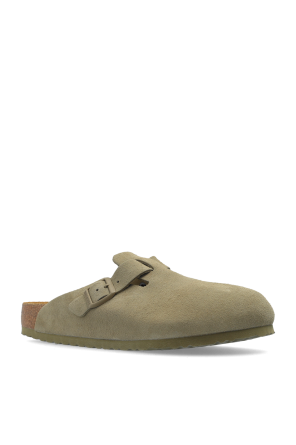 Birkenstock Zamszowe klapki `Boston BS`