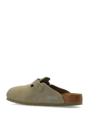 Birkenstock Zamszowe klapki `Boston BS`