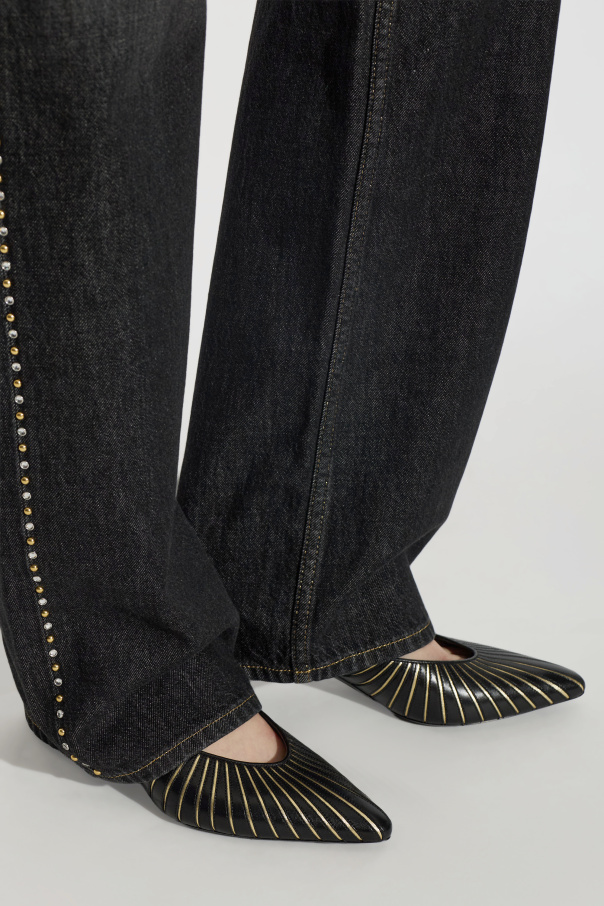 Versace Heeled mules "Gianni"