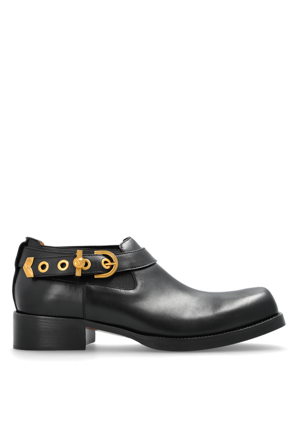 Leather ankle boots od Versace
