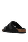 Birkenstock BLACK ‘Uji’ slides