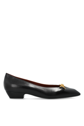 Heeled ballet flats
