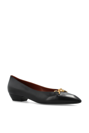 Versace Heeled ballet flats