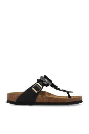 'Gizeh Flower Embellishment' flip-flops