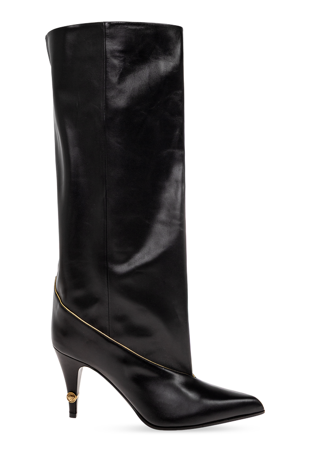 'Gianni' heeled boots od Versace
