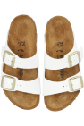 Birkenstock Kids WHITE ‘Arizona’ slides