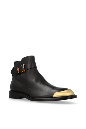 Versace Leather ankle boots ‘Primo’