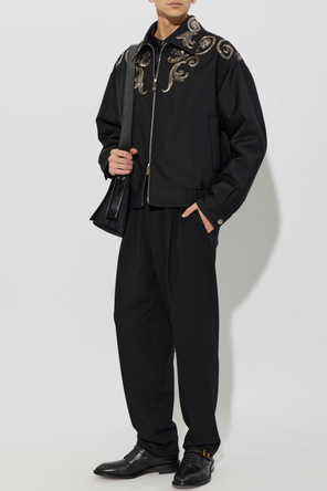 Versace Lederne Hochschuhe „Primo“