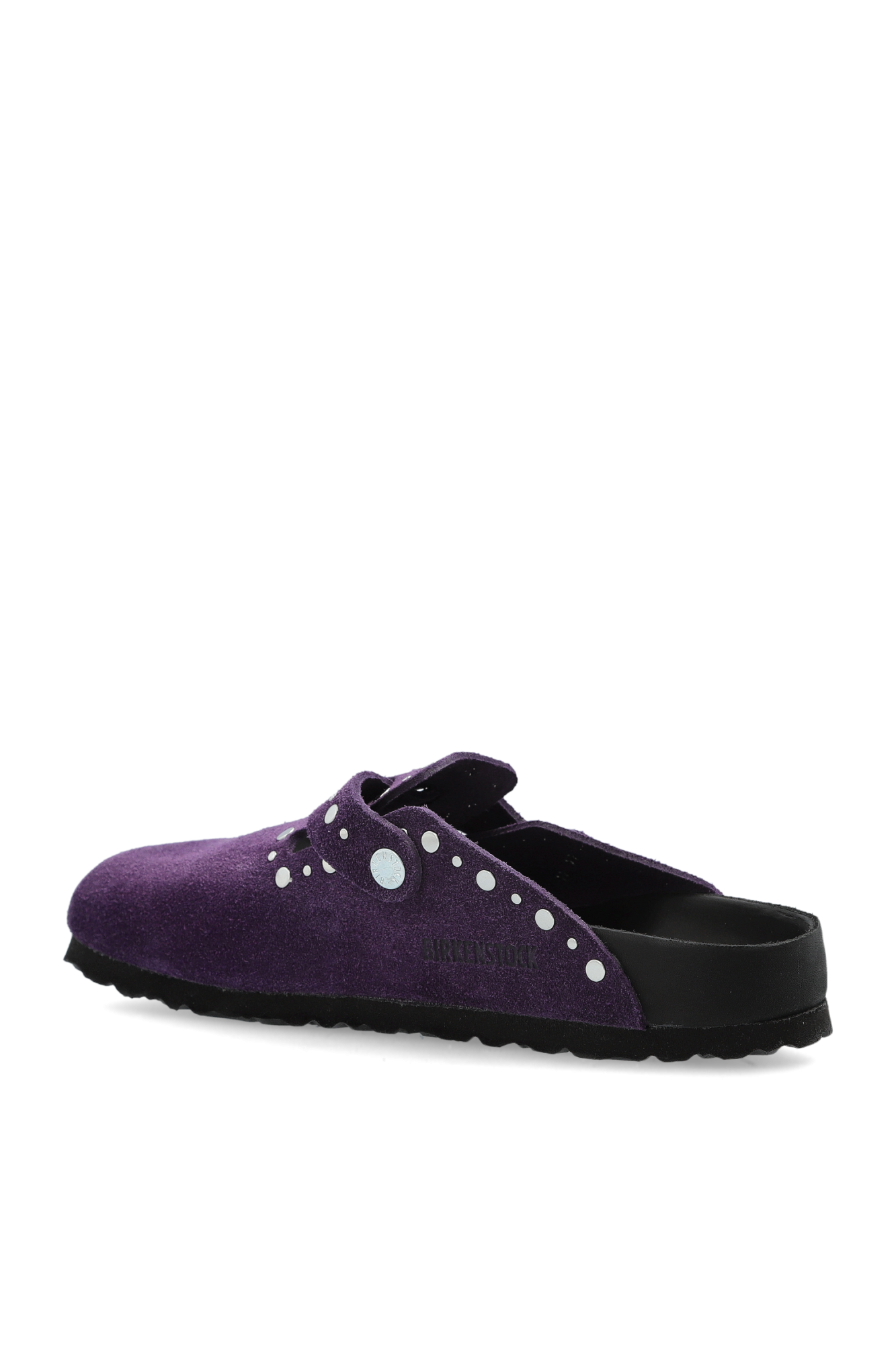 Purple Slides Boston Rivet Border Birkenstock - Vitkac GB