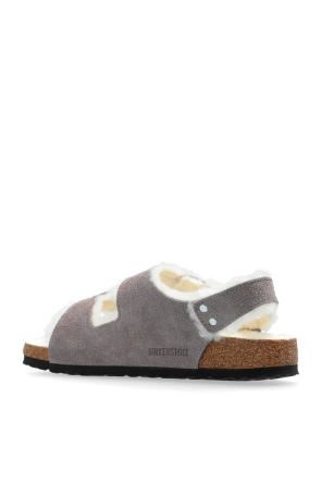 Birkenstock Zamszowe sandały `Milano`