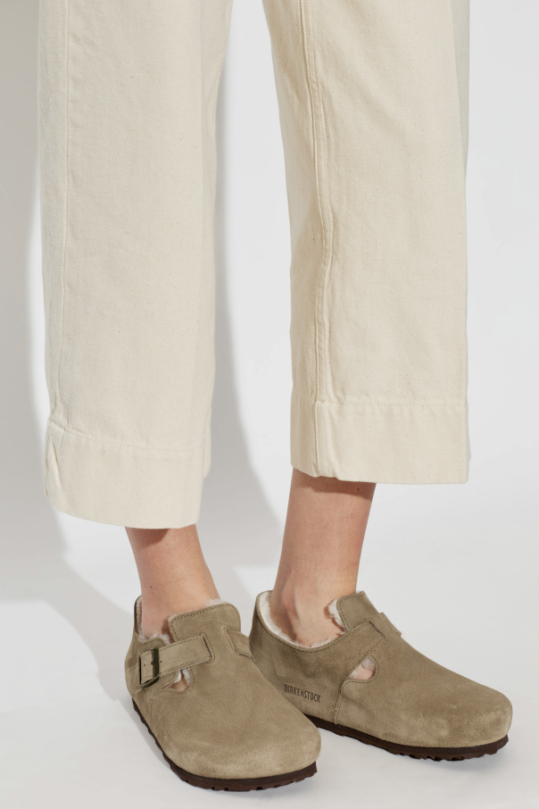 Birkenstock London Shearling’ suede shoes
