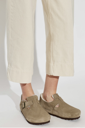 London shearling’ suede shoes od Birkenstock