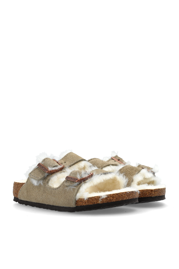 Birkenstock Kids Arizona Shearling slides