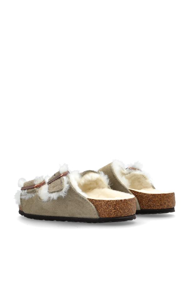 Birkenstock Kids Arizona Shearling slides