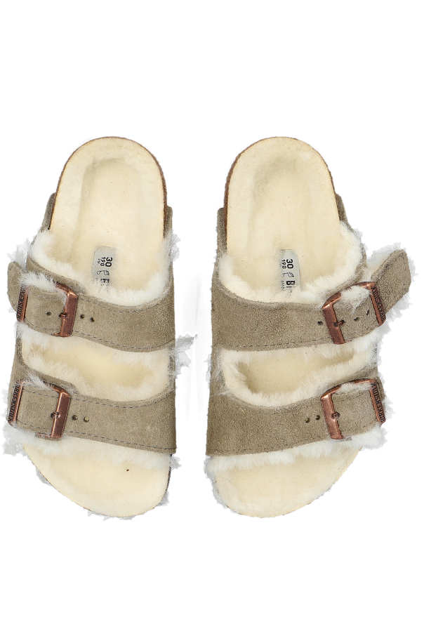 Birkenstock Kids Arizona Shearling slides