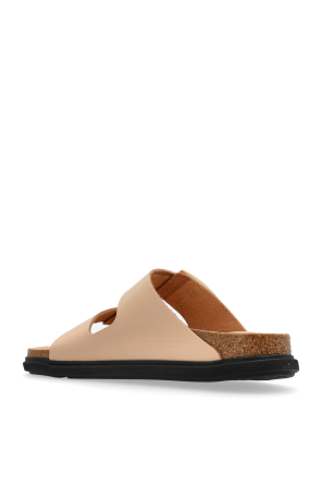 Birkenstock "Arizona Droplet Buckle" slides