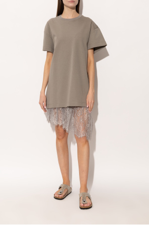 Birkenstock Sandalias de dedo ‘Gizeh Rivet Border’