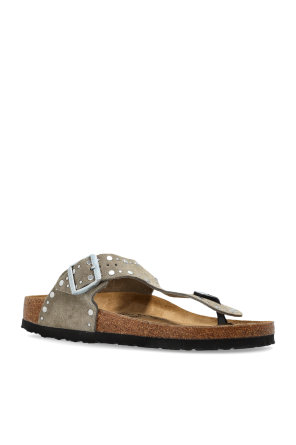 Birkenstock Sandalias de dedo ‘Gizeh Rivet Border’