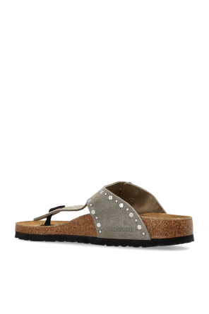 Birkenstock Sandalias de dedo ‘Gizeh Rivet Border’
