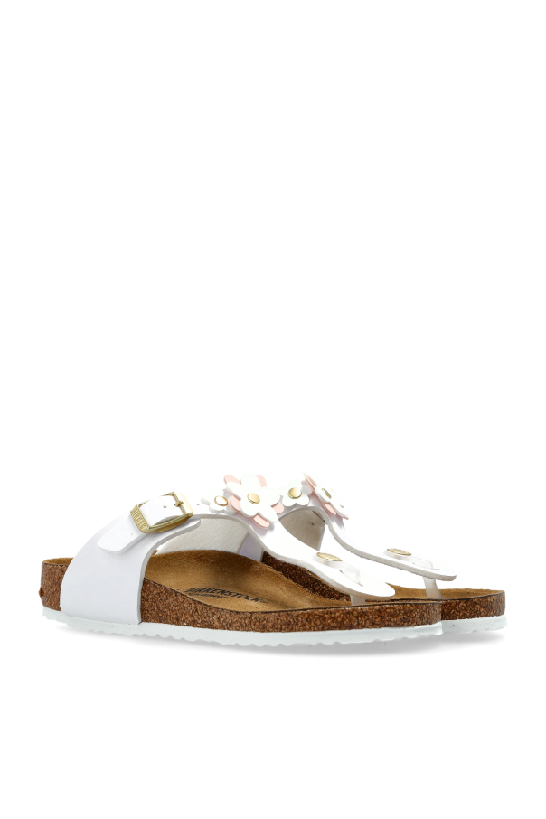Birkenstock Kids „Gizeh Flowers 3 Kids“ Pantoletten