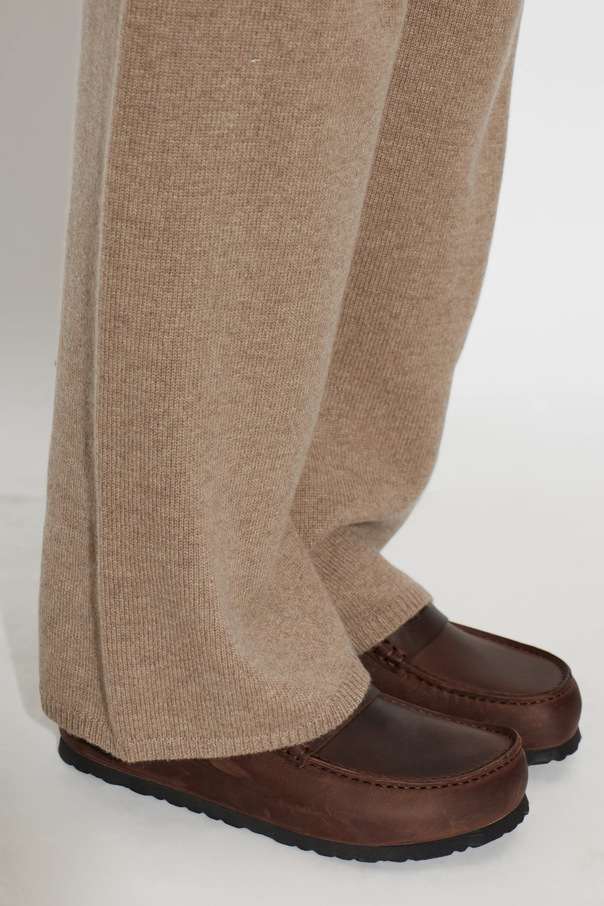 Birkenstock Sandalias de cuero ‘Naples Wrapped’