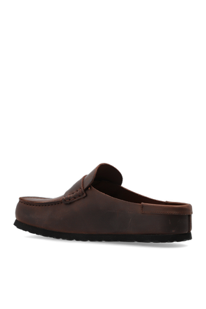 Birkenstock Sandalias de cuero ‘Naples Wrapped’