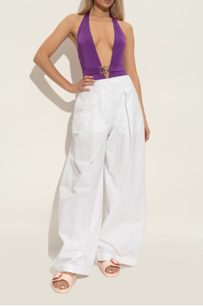 Birkenstock "Madrid Big Buckle EVA" slides